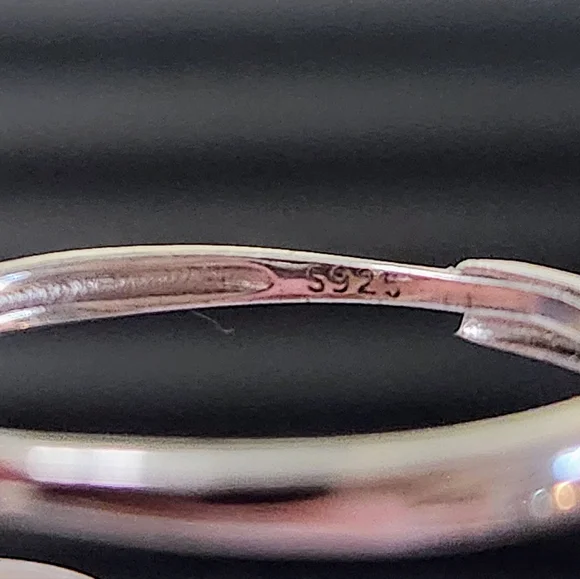 Natural Citrine 925 Sterling Silver Adjustable Ring - Picture 6 of 7